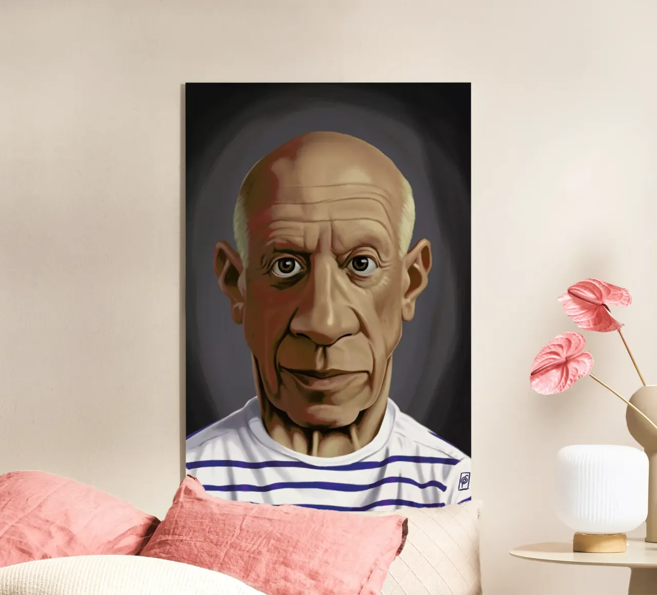 Pablo Picasso plexiglass da Rob Art | Illustration