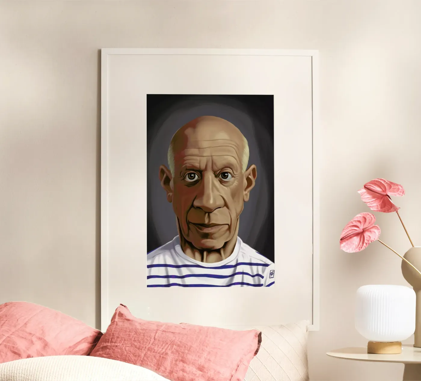 Pablo Picasso poster by Rob Art | Illustration
