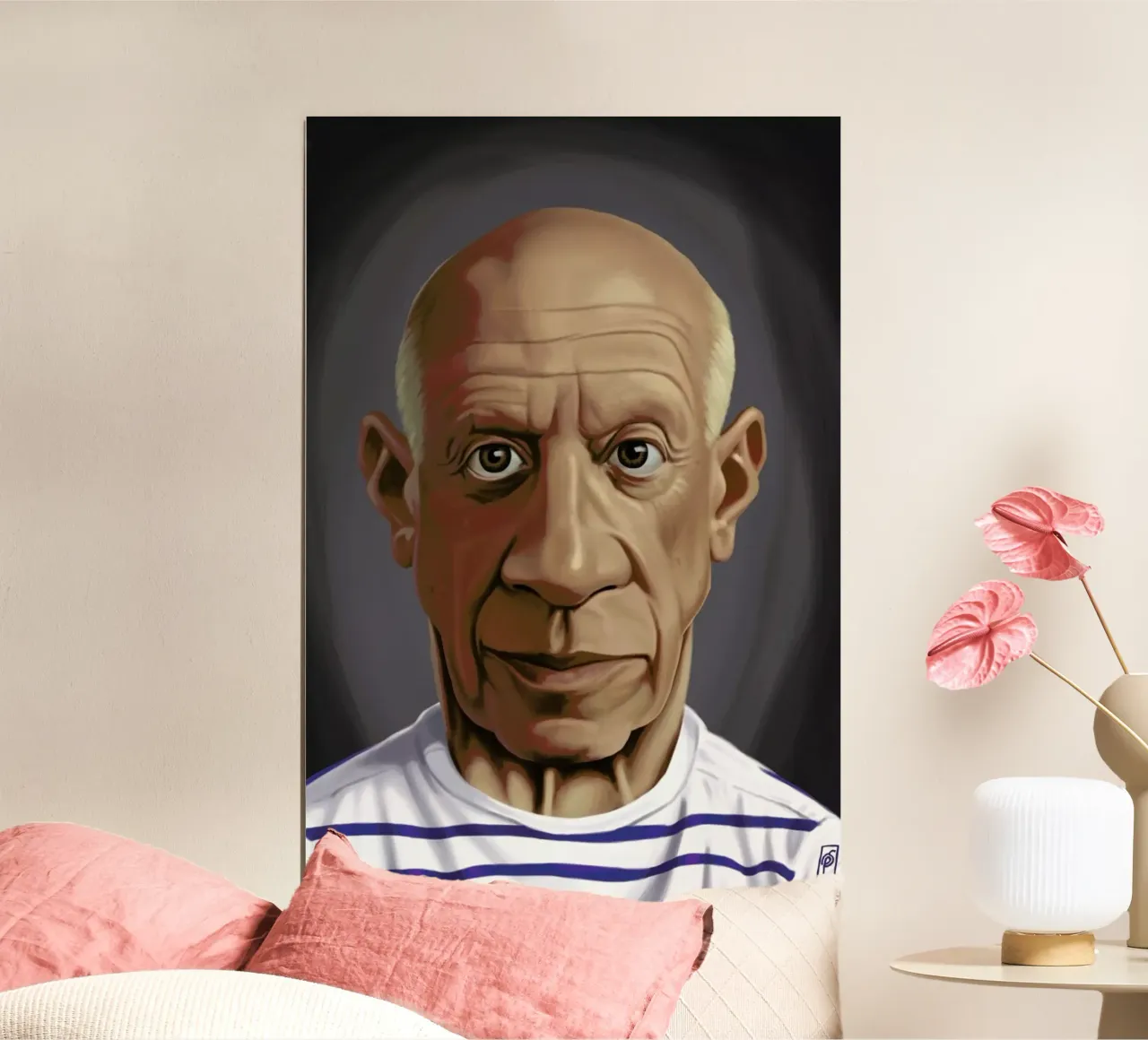 Pablo Picasso poster da Rob Art | Illustration