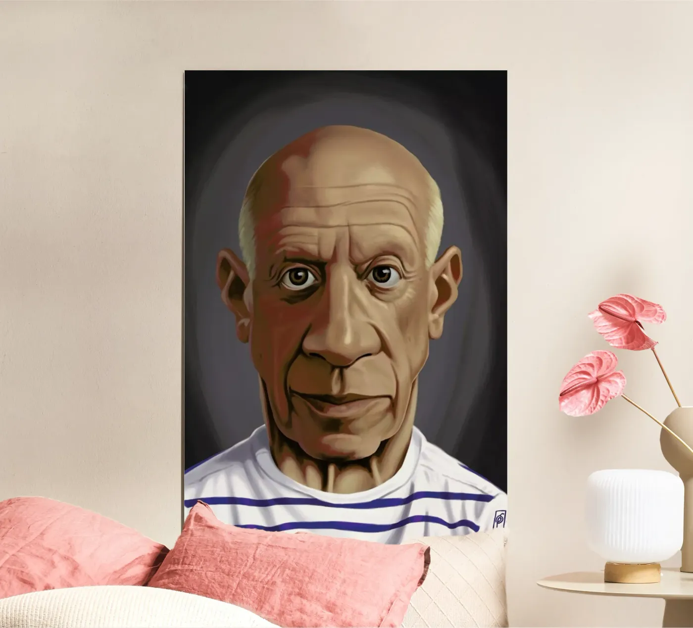 Pablo Picasso poster by Rob Art | Illustration