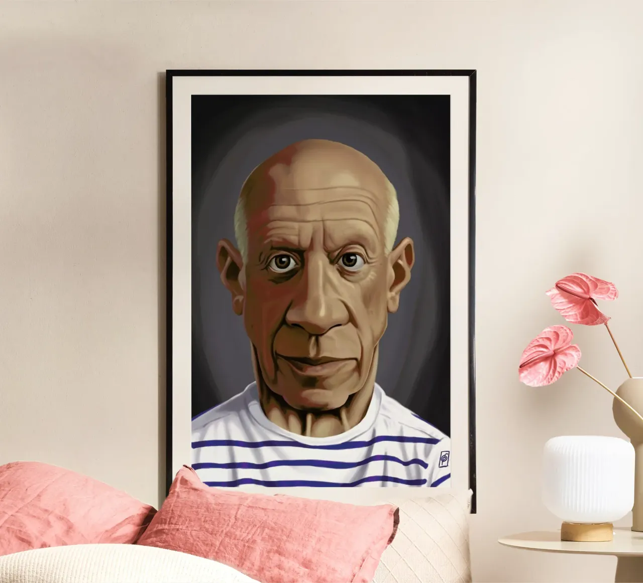 Pablo Picasso poster da Rob Art | Illustration