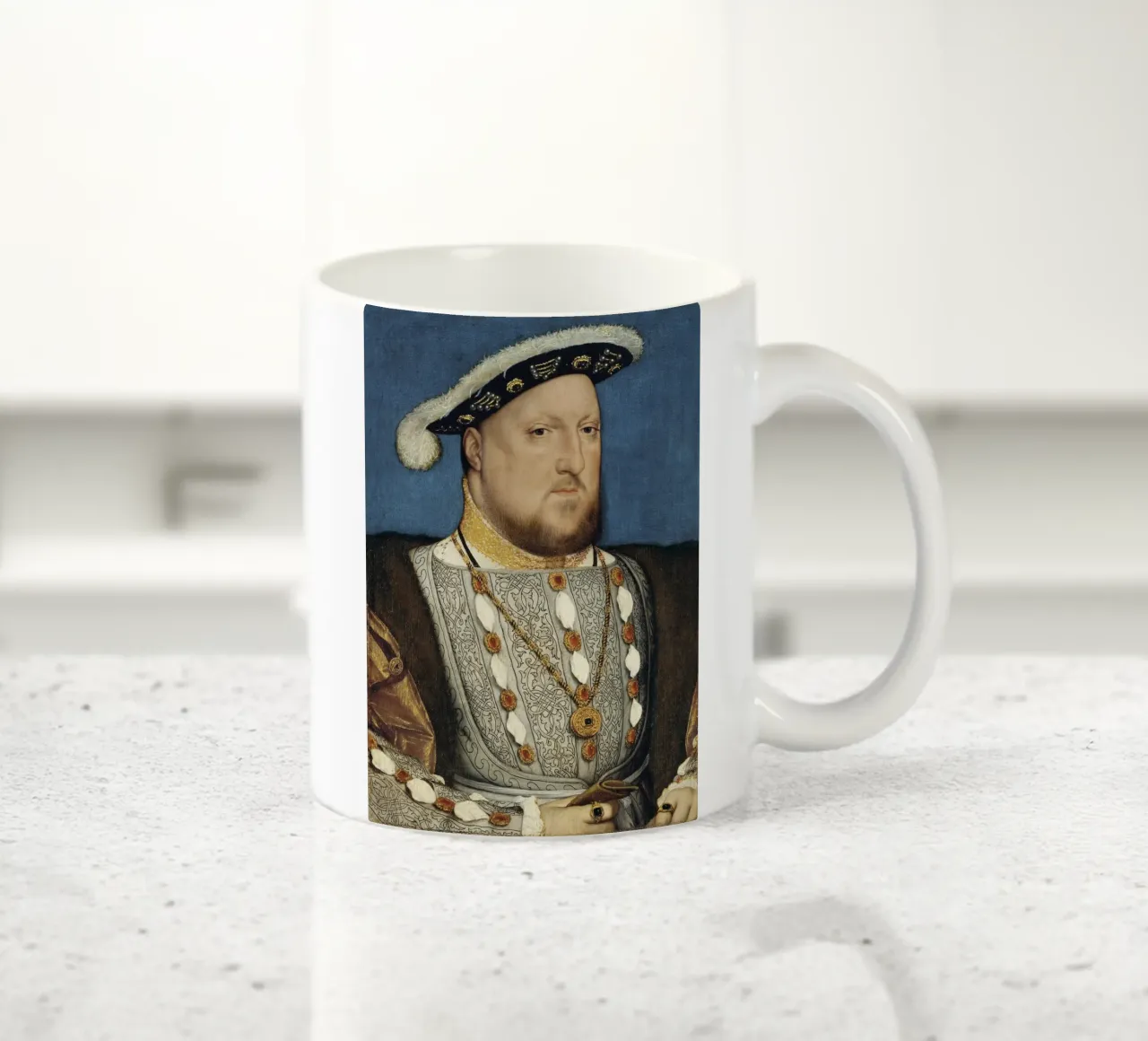 Ritratto di Enrico VIII - Hans Holbein tazza in ceramica da William Store