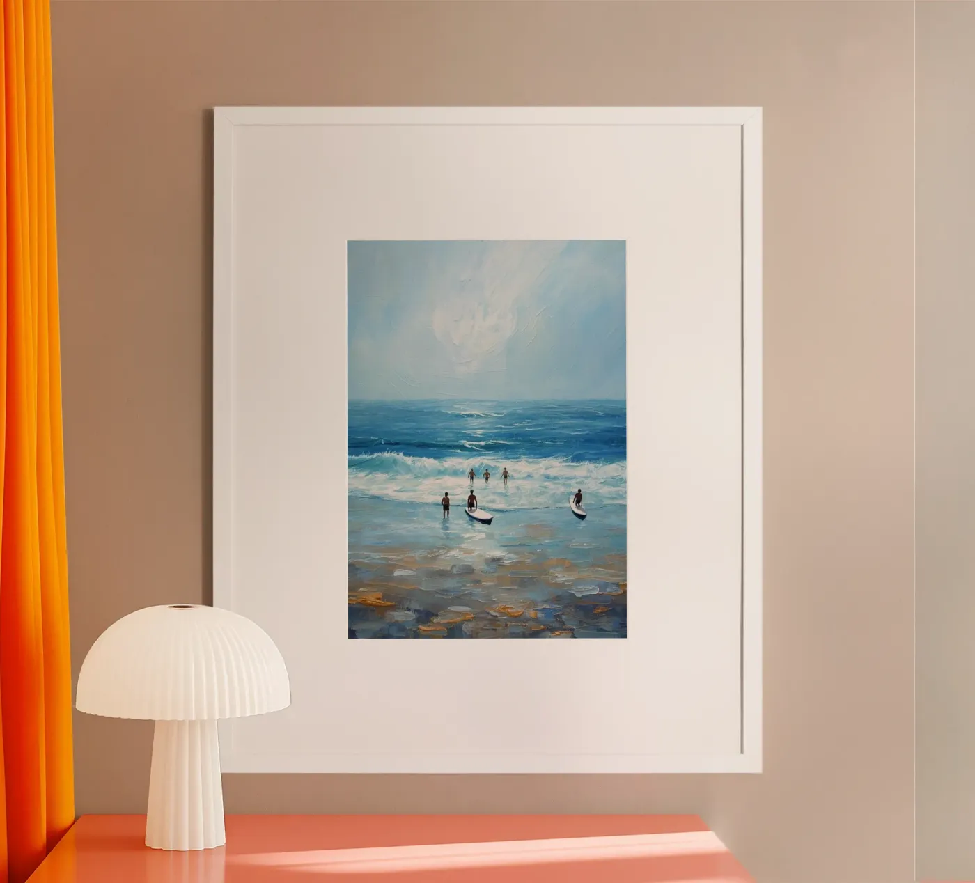 Surfing poster by NorthLine