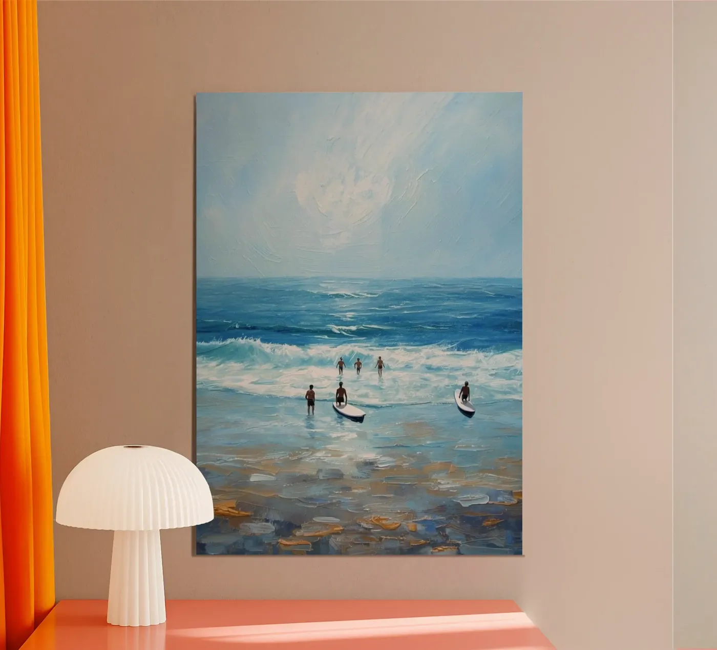 Surfing poster by NorthLine