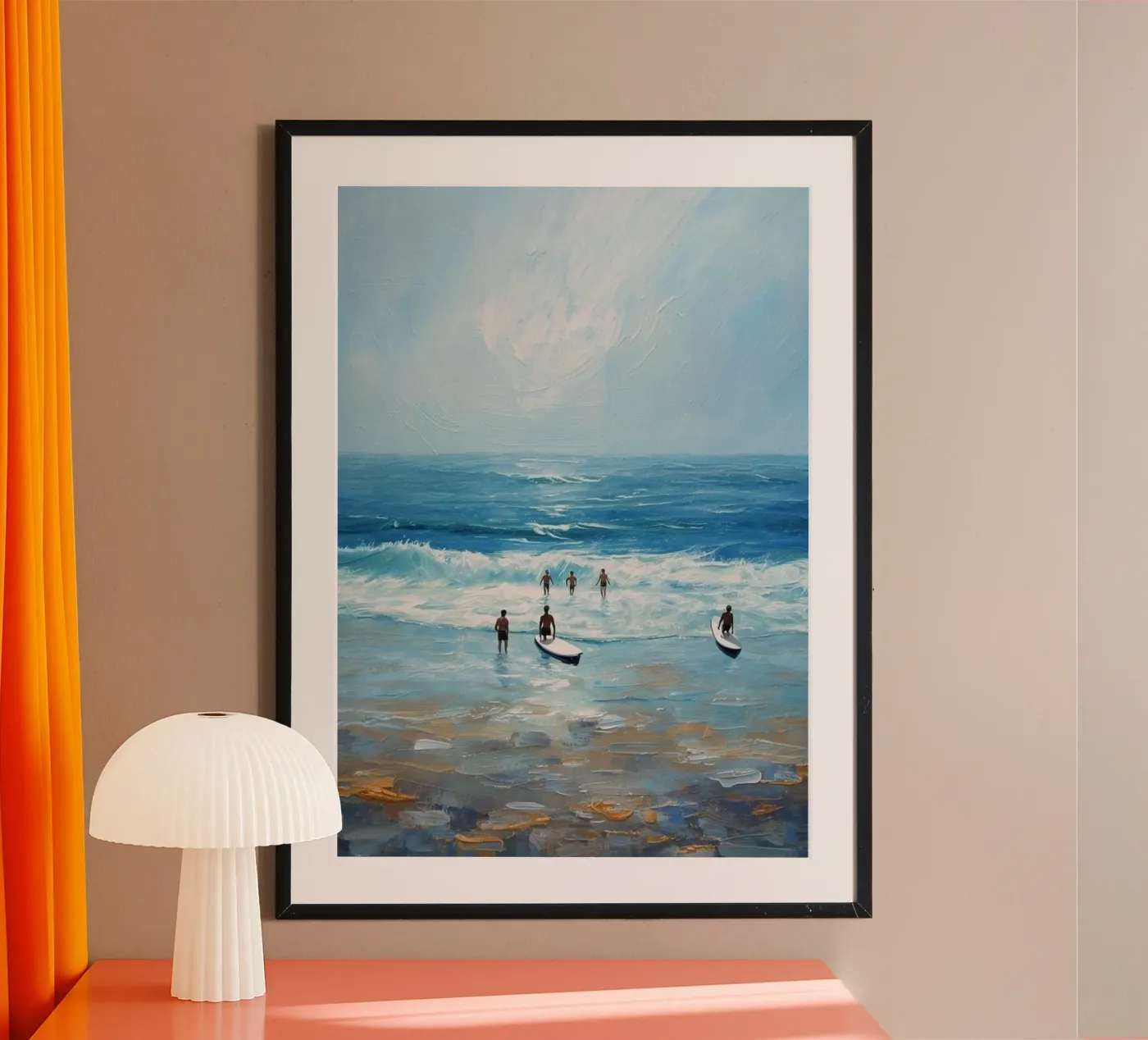 Surfing poster by NorthLine