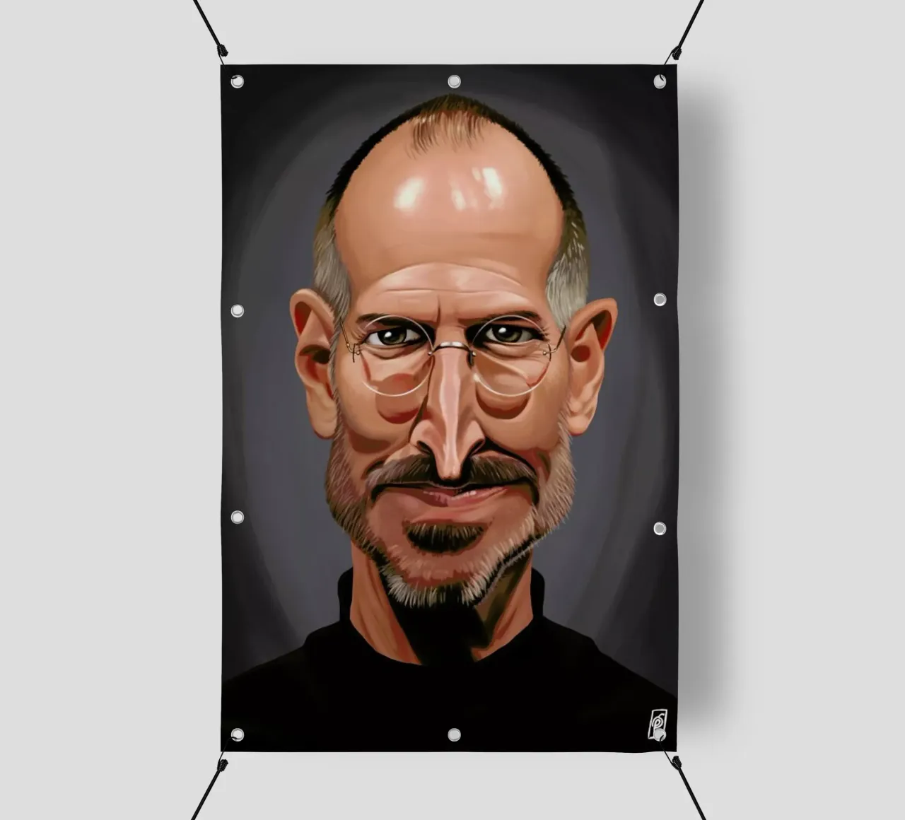 Steve Jobs telo in pvc da Rob Art | Illustration