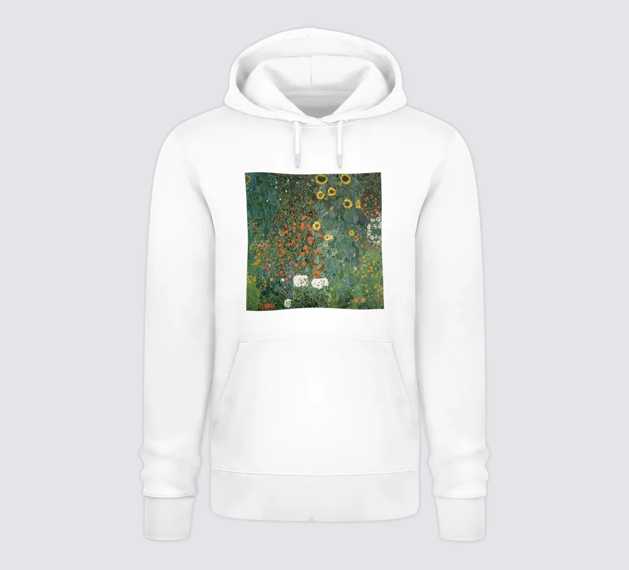 Gustav Klimt - Il girasole felpa con cappuccio da William Store