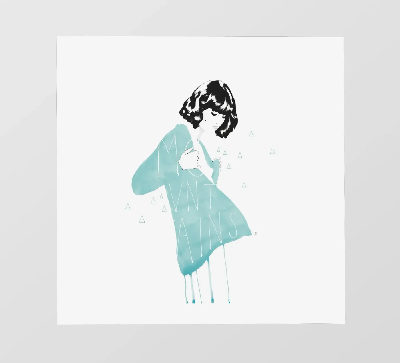 Mountains pellicola backlit da Manuel Rebollo