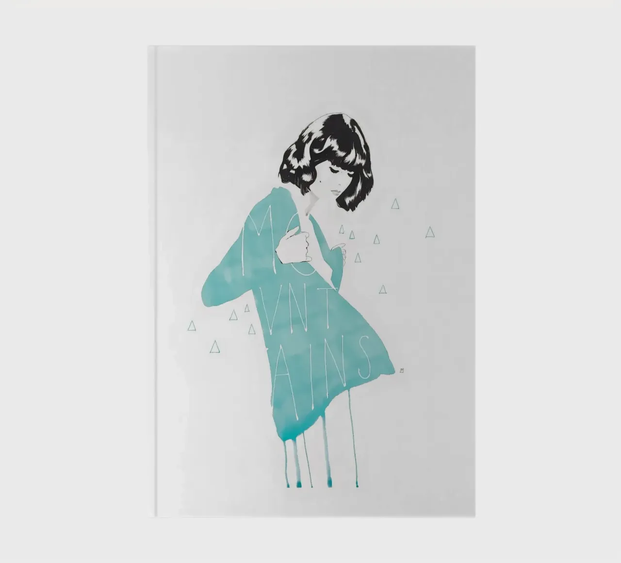 Mountains notebook by Manuel Rebollo