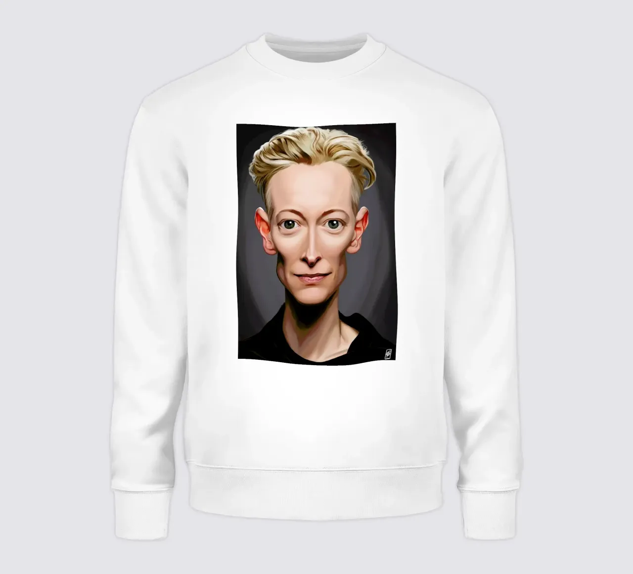 Tilda Swinton felpa da Rob Art | Illustration