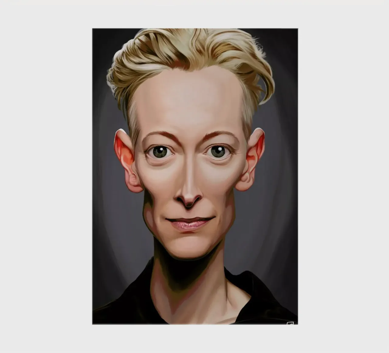 Tilda Swinton notebook by Rob Art | Illustration