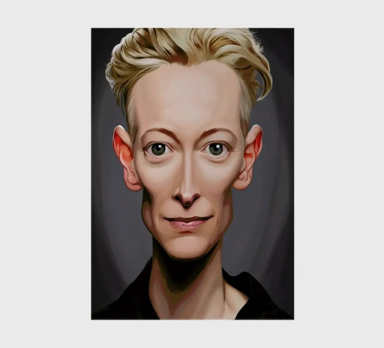 Tilda Swinton notebook by Rob Art | Illustration