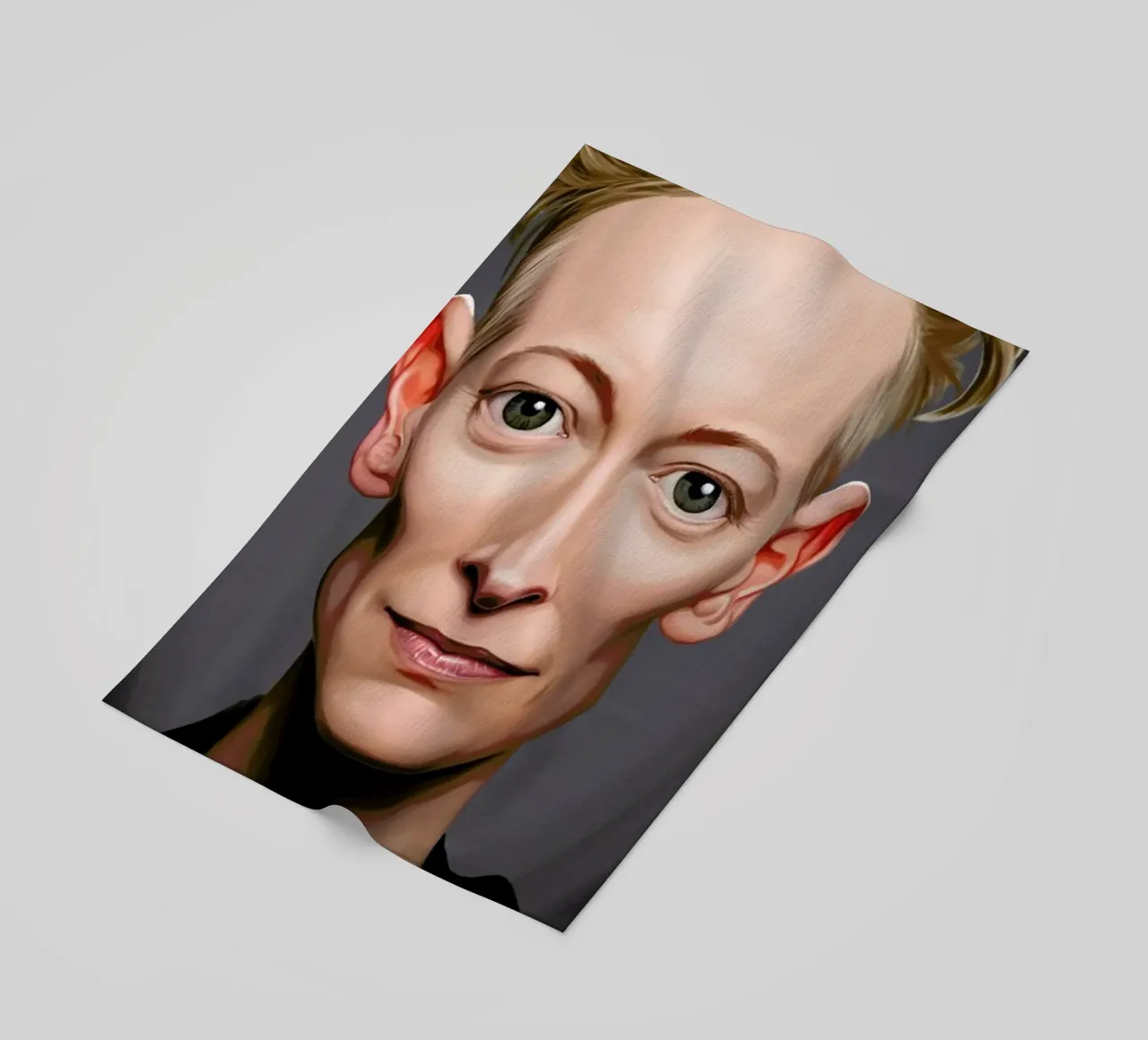 Tilda Swinton telo mare da Rob Art | Illustration