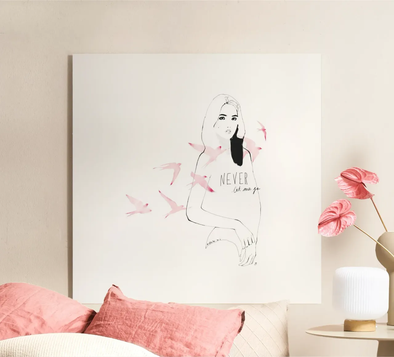 Never Let Me Go plexiglass da Manuel Rebollo