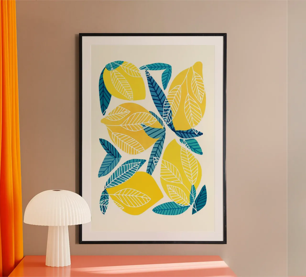 Kristian Gallagher - Albero di limone carta hahnemühle da The Artcircle