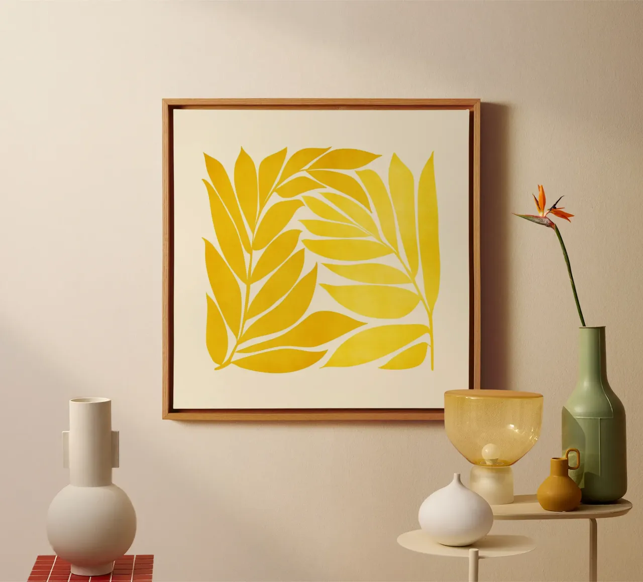 Kristian Gallagher - Mid Mod Vines tela da The Artcircle