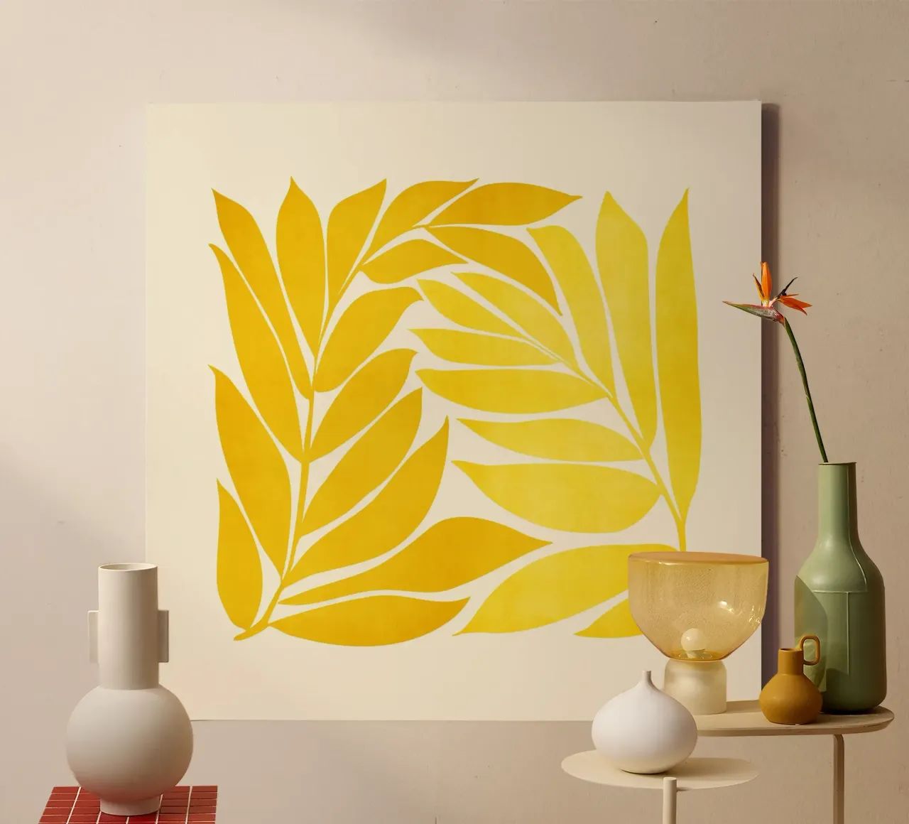 Kristian Gallagher - Mid Mod Vines tela da The Artcircle