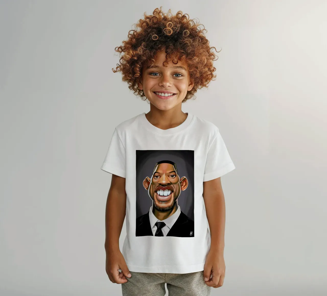 Will Smith t-shirt bambini da Rob Art | Illustration