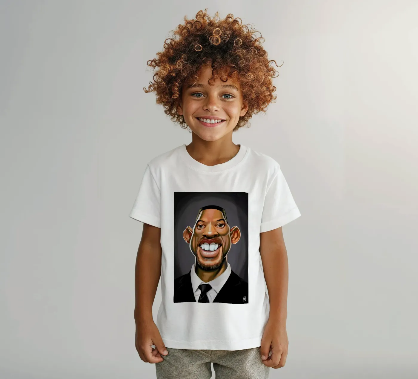 Will Smith t-shirt bambini da Rob Art | Illustration