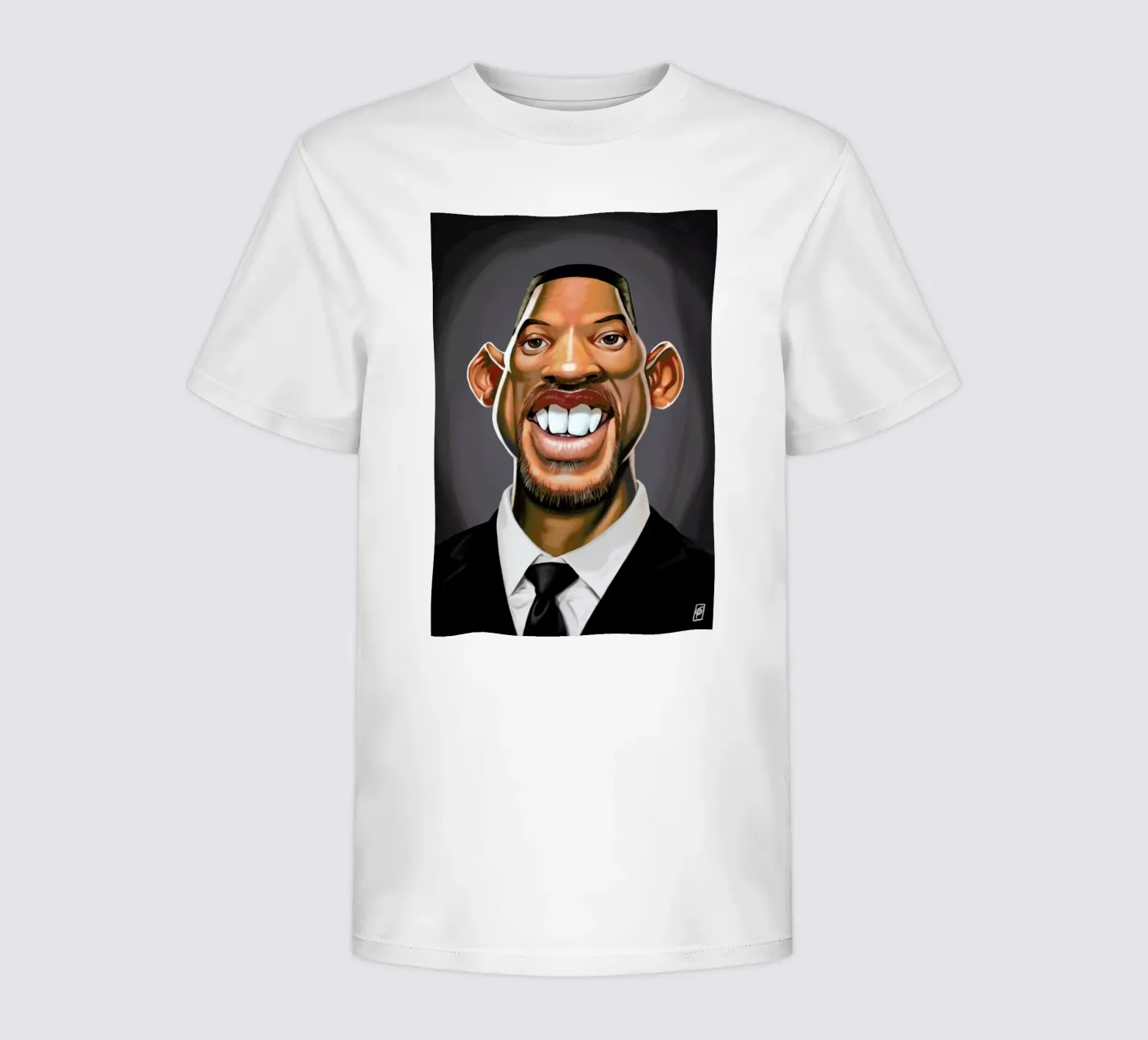 Will Smith kinder t-shirt van Rob Art | Illustration