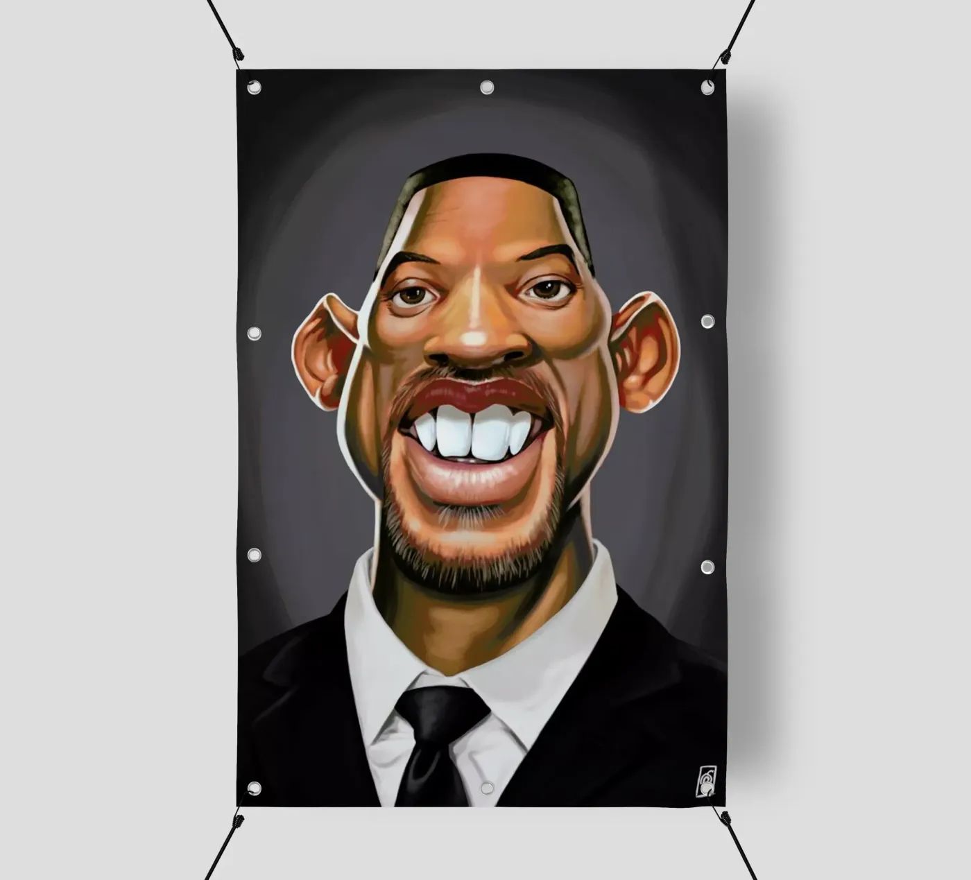 Will Smith PVC Plane von Rob Art | Illustration