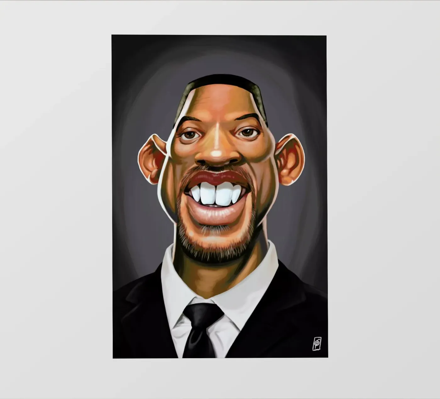 Will Smith PVC Plane von Rob Art | Illustration