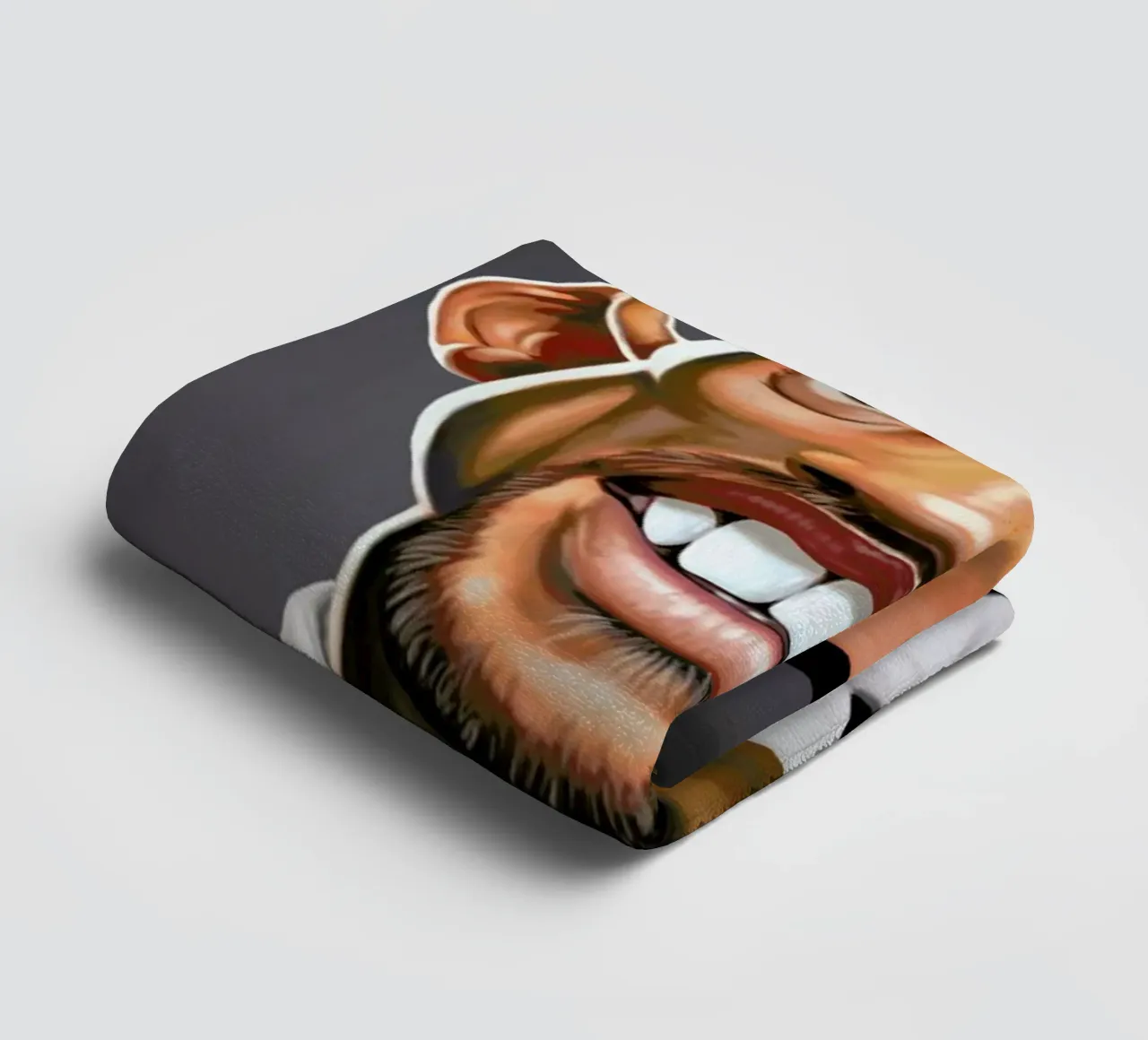 Will Smith towel by Rob Art | Illustration