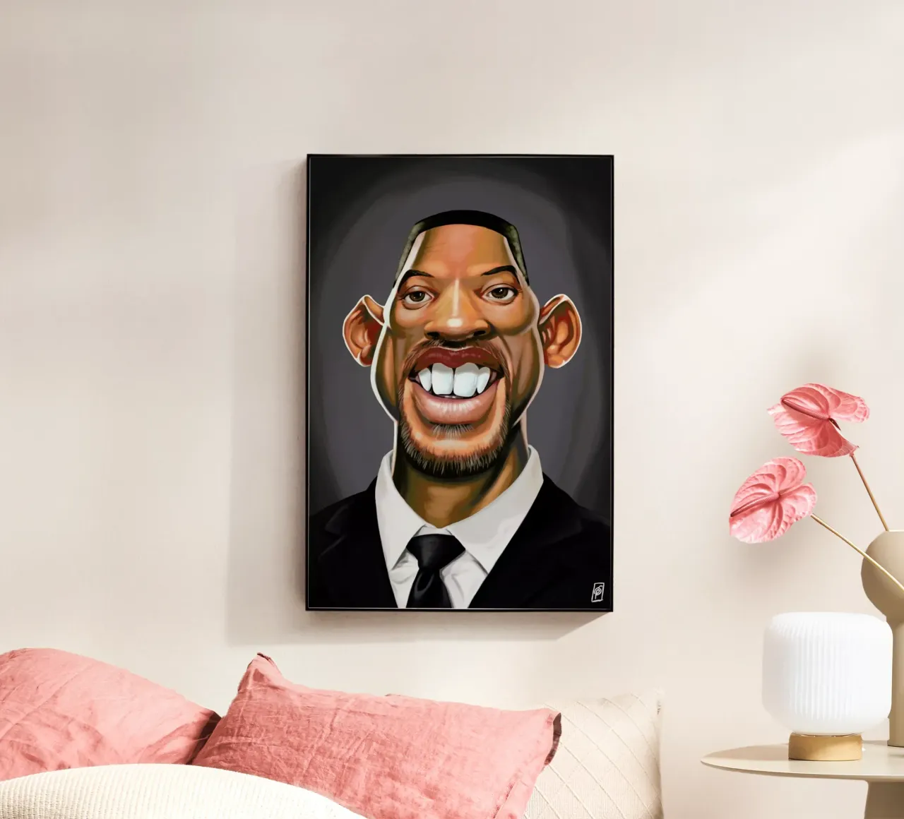 Will Smith plexiglass da Rob Art | Illustration