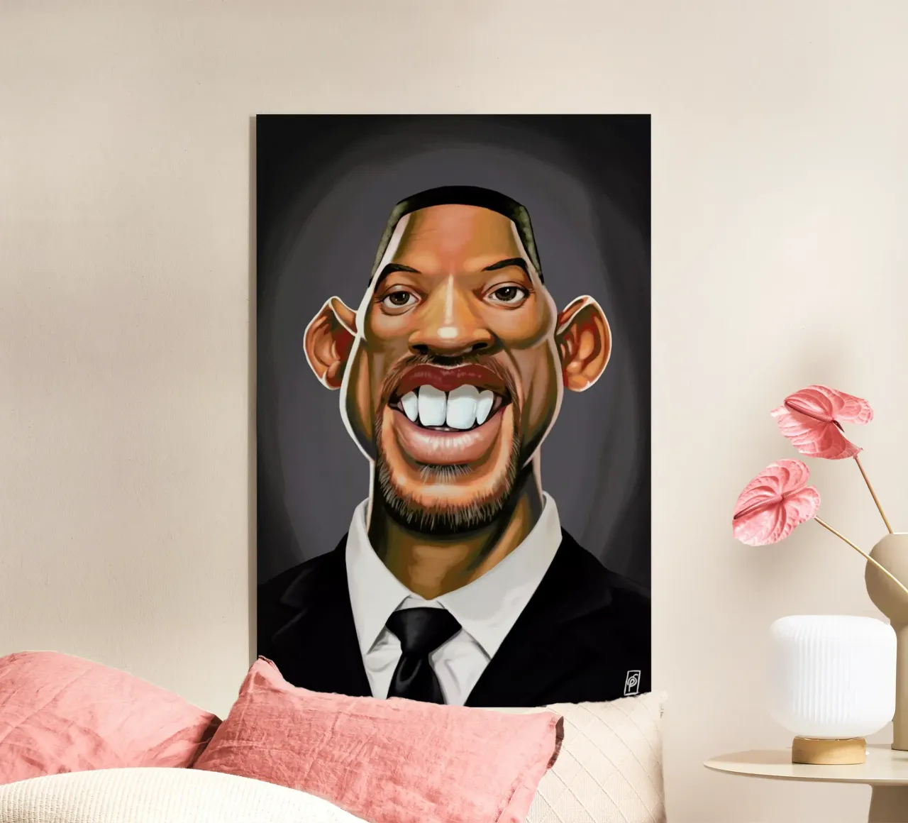 Will Smith plexiglass da Rob Art | Illustration