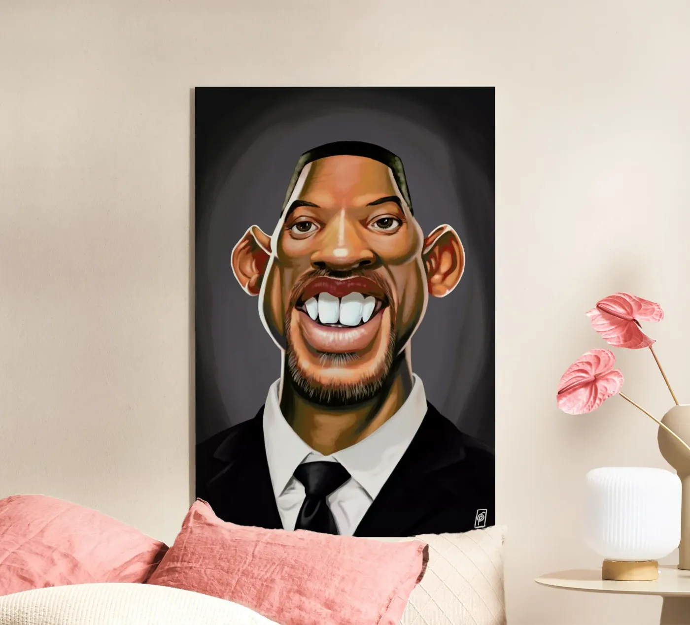 Will Smith plexiglass da Rob Art | Illustration