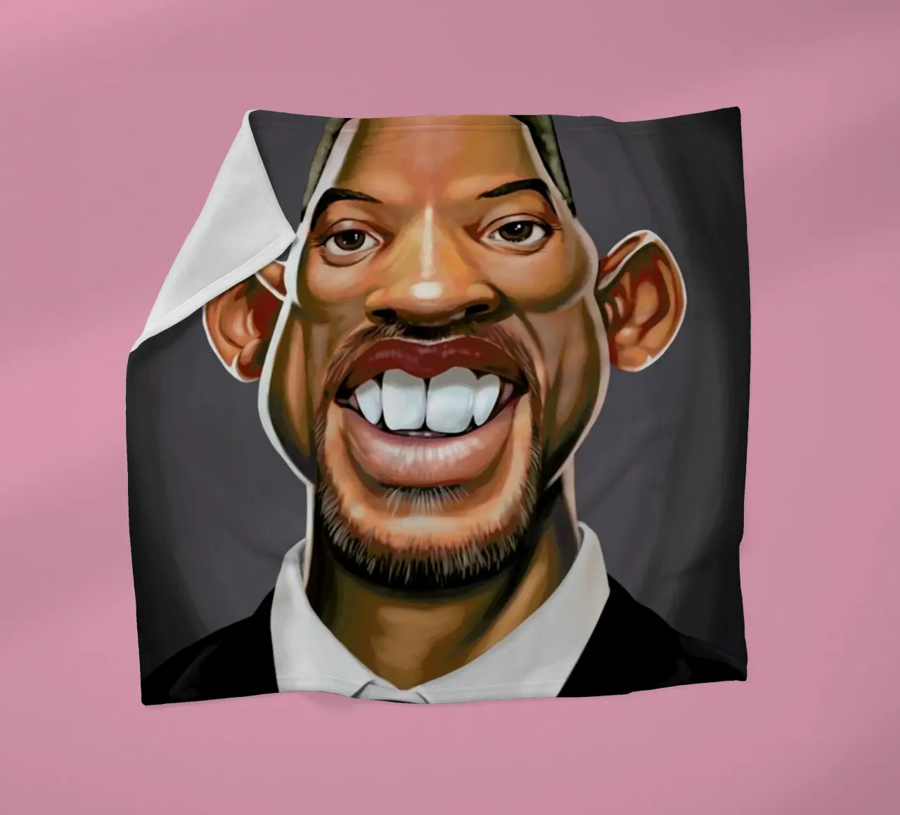 Will Smith Fleecedecke von Rob Art | Illustration