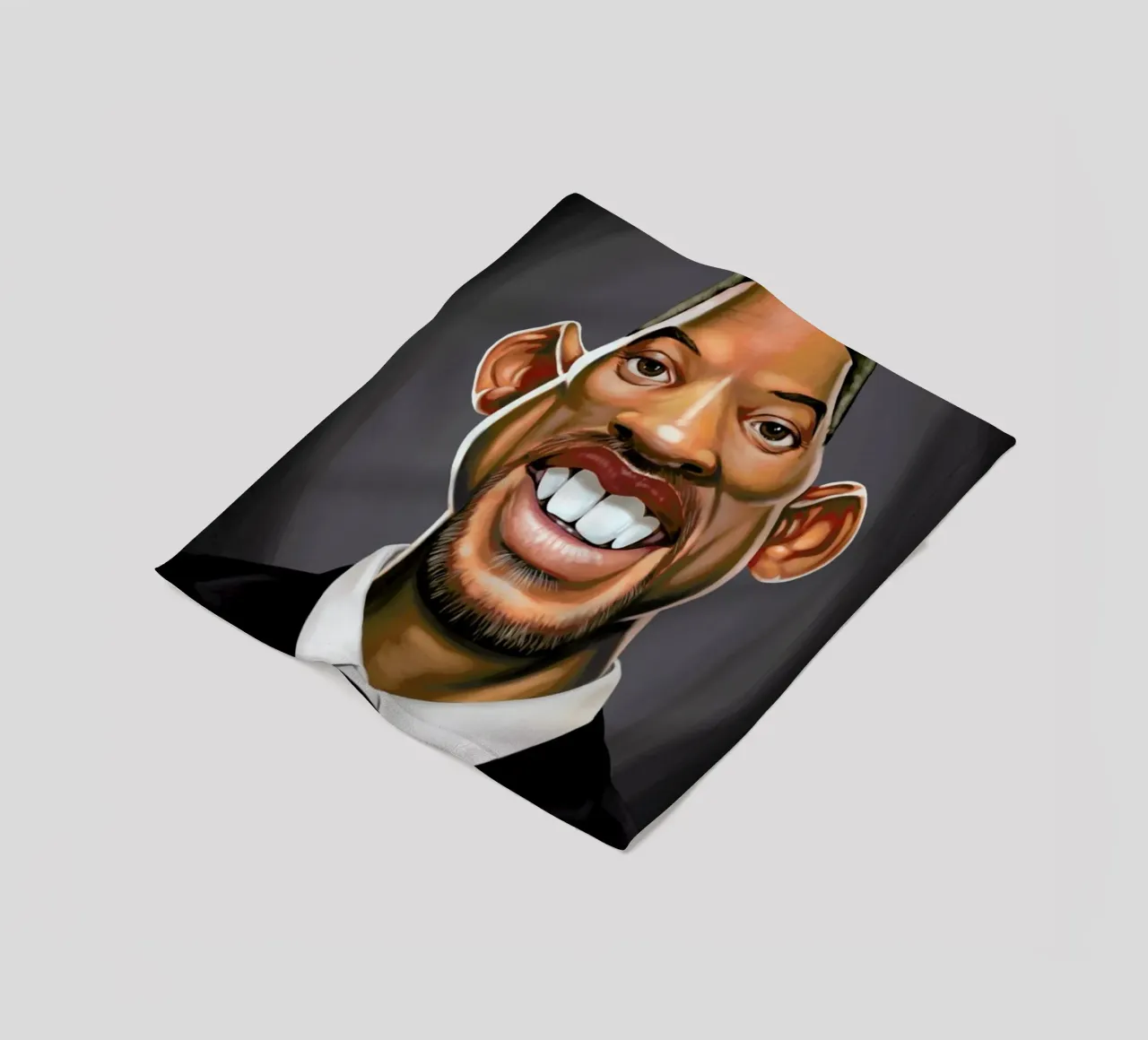 Will Smith Fleecedecke von Rob Art | Illustration