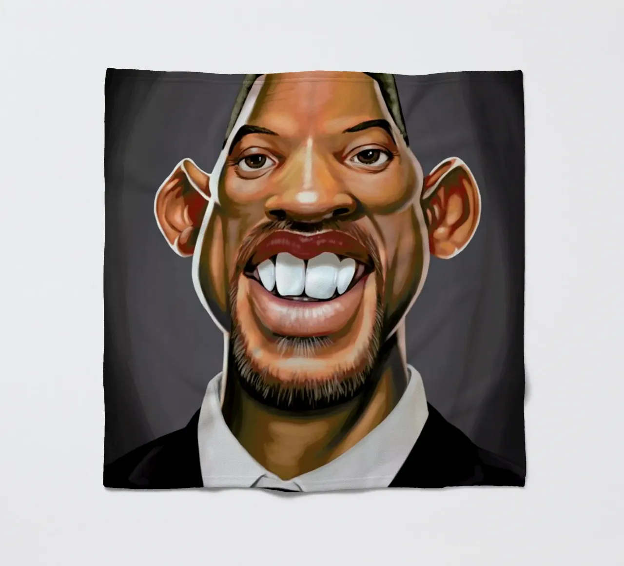 Will Smith Fleecedecke von Rob Art | Illustration