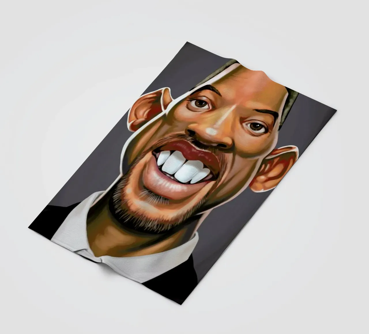 Will Smith Fleecedecke von Rob Art | Illustration
