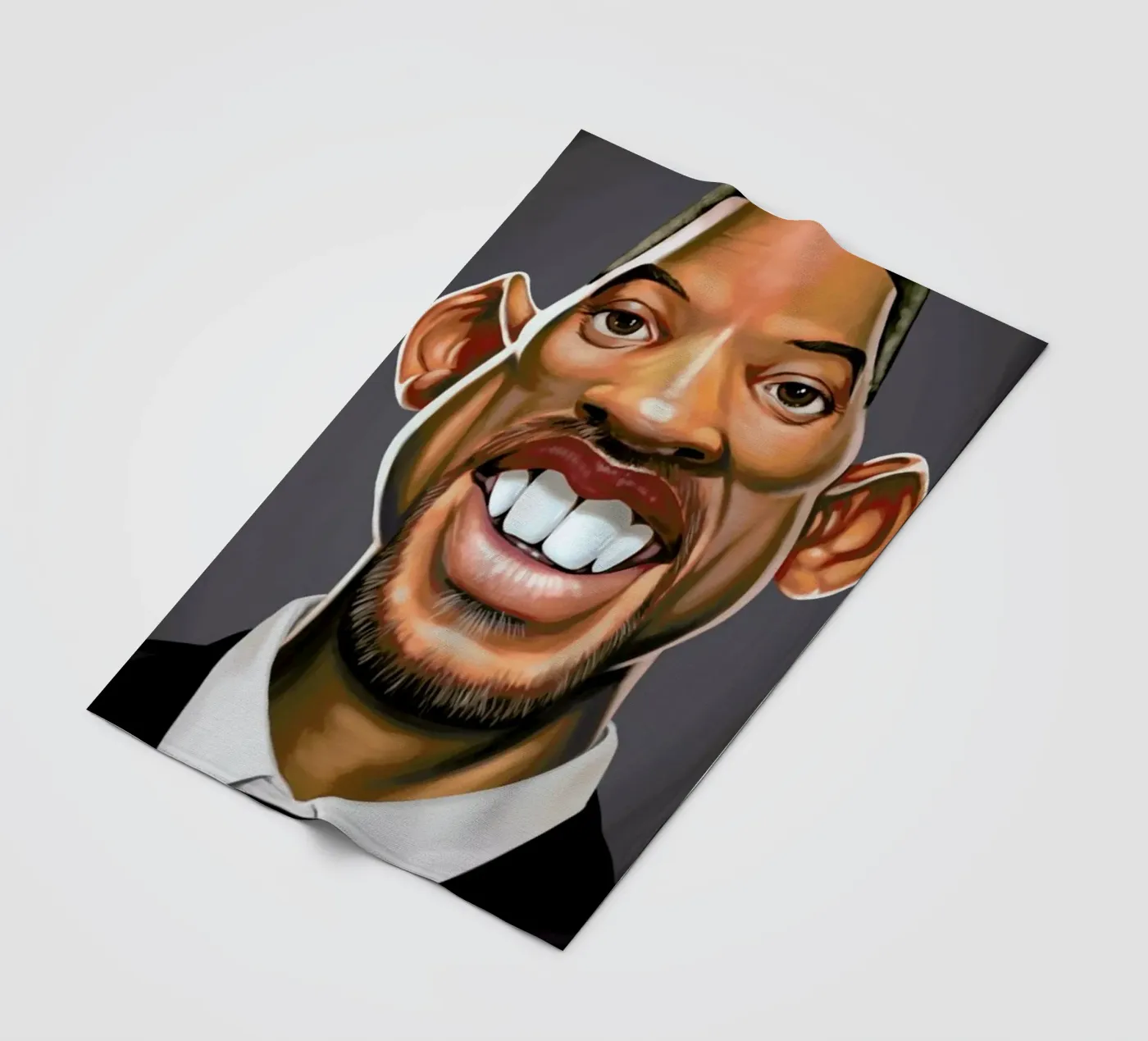 Will Smith fleecedeken van Rob Art | Illustration