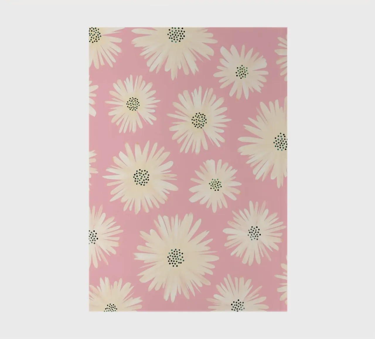 Kristian Gallagher - Gänseblümchen rosa Notizbuch von The Artcircle