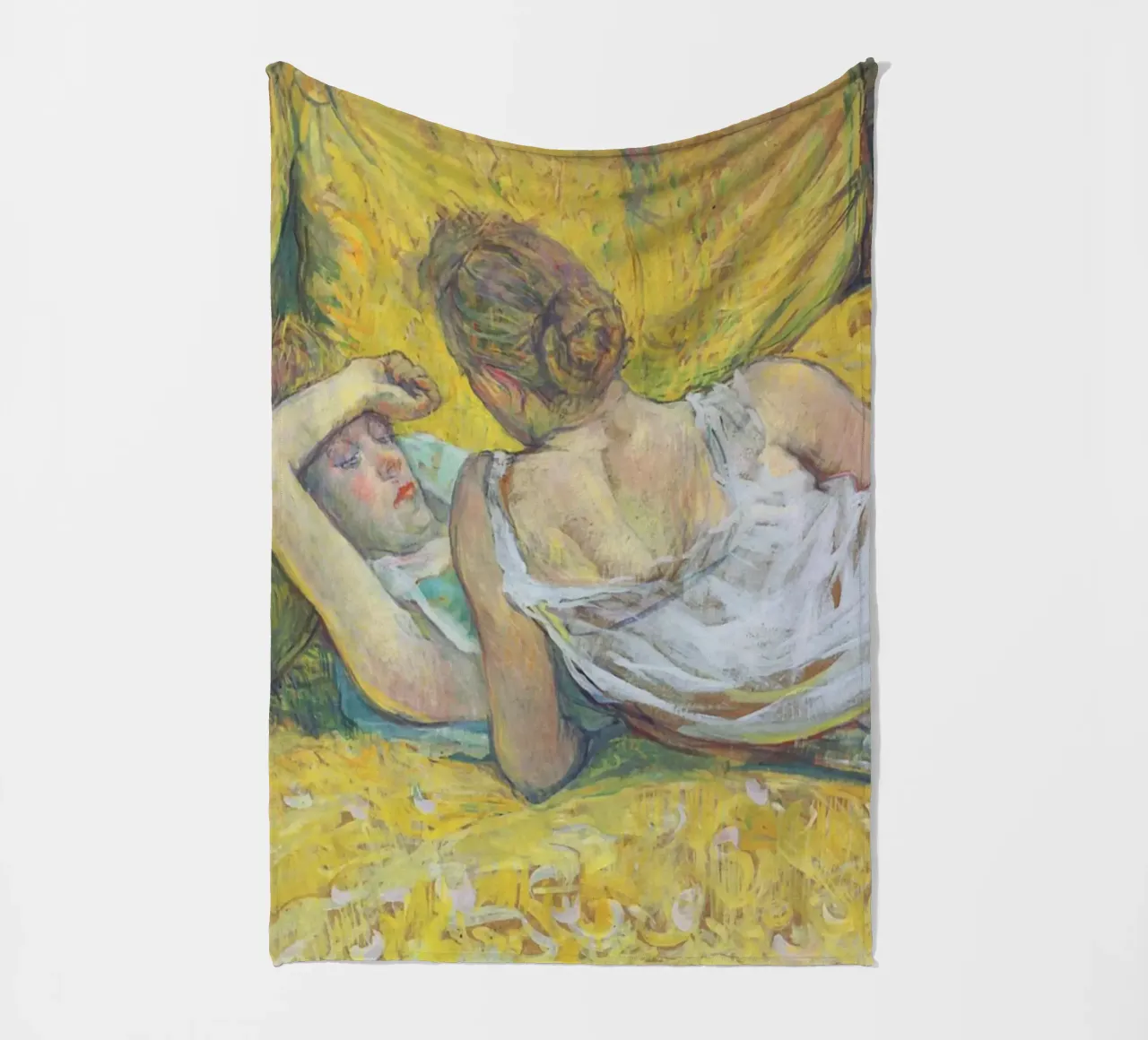 Henri de Toulouse-Lautrec - Abbandono (La coppia) coperta in pile da Timeless Artworks