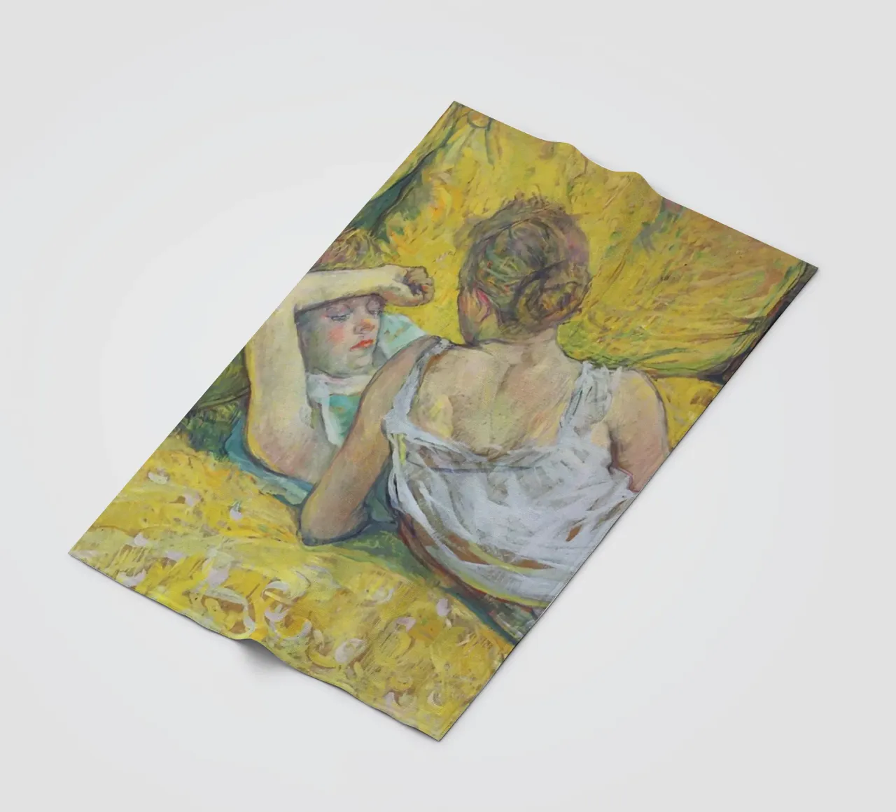Henri de Toulouse-Lautrec - Abbandono (La coppia) coperta in pile da Timeless Artworks