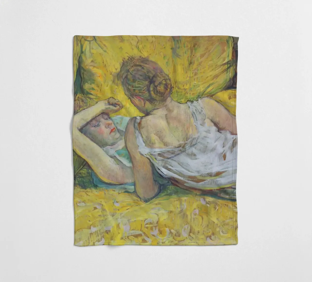 Henri de Toulouse-Lautrec - Abbandono (La coppia) coperta in pile da Timeless Artworks