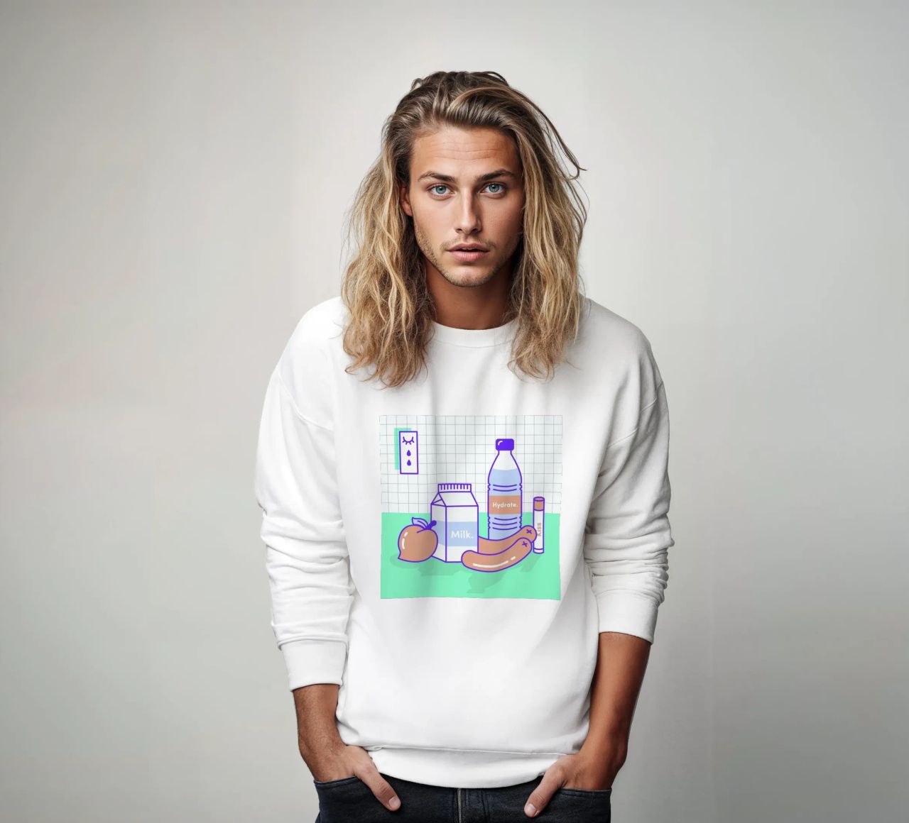 Peachy Objects sudadera de Rachel Peck