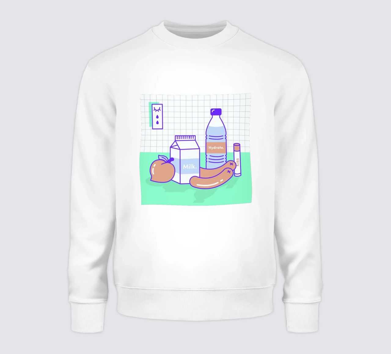 Peachy Objects sudadera de Rachel Peck