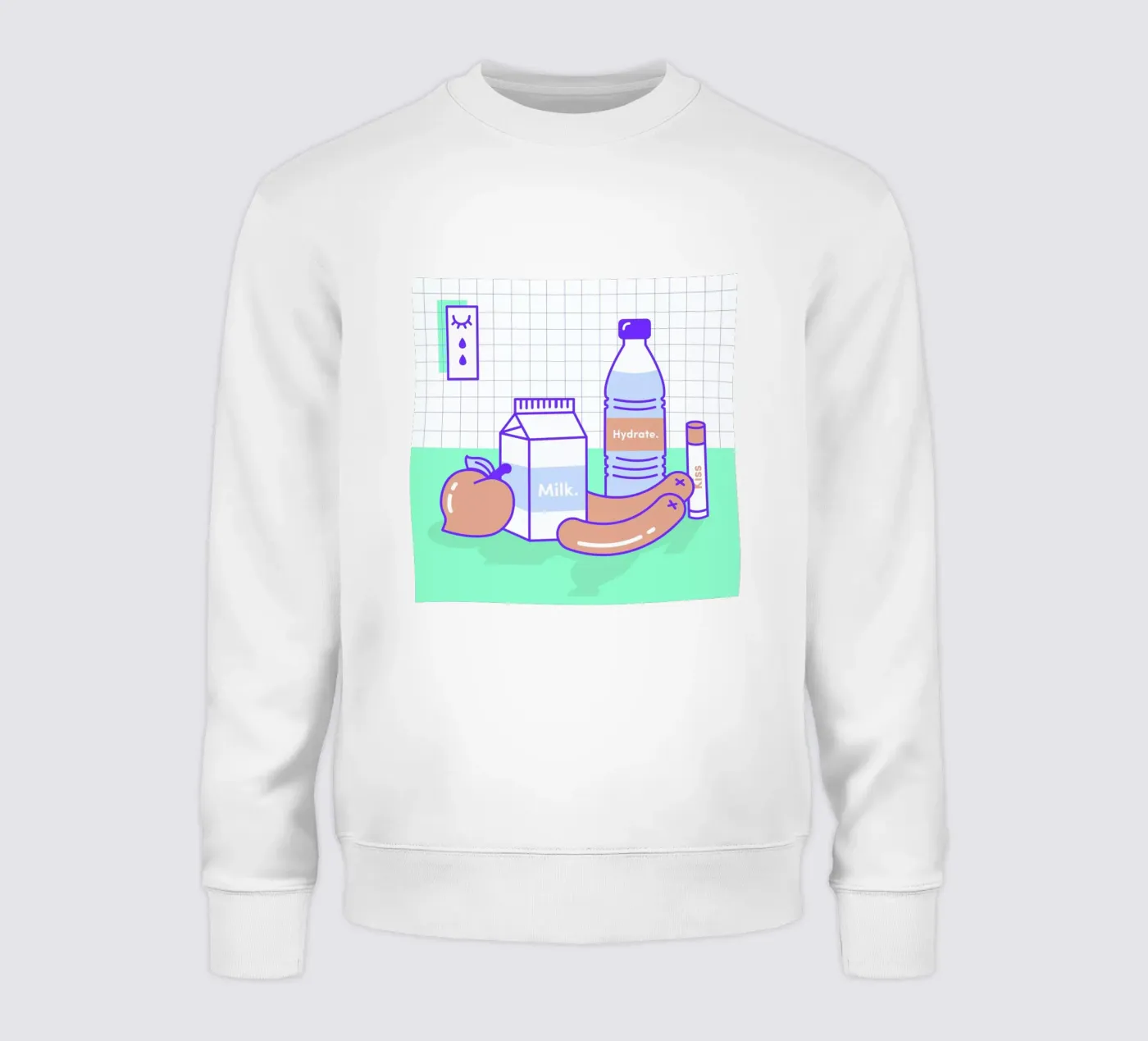 Peachy Objects sweatshirt van Rachel Peck