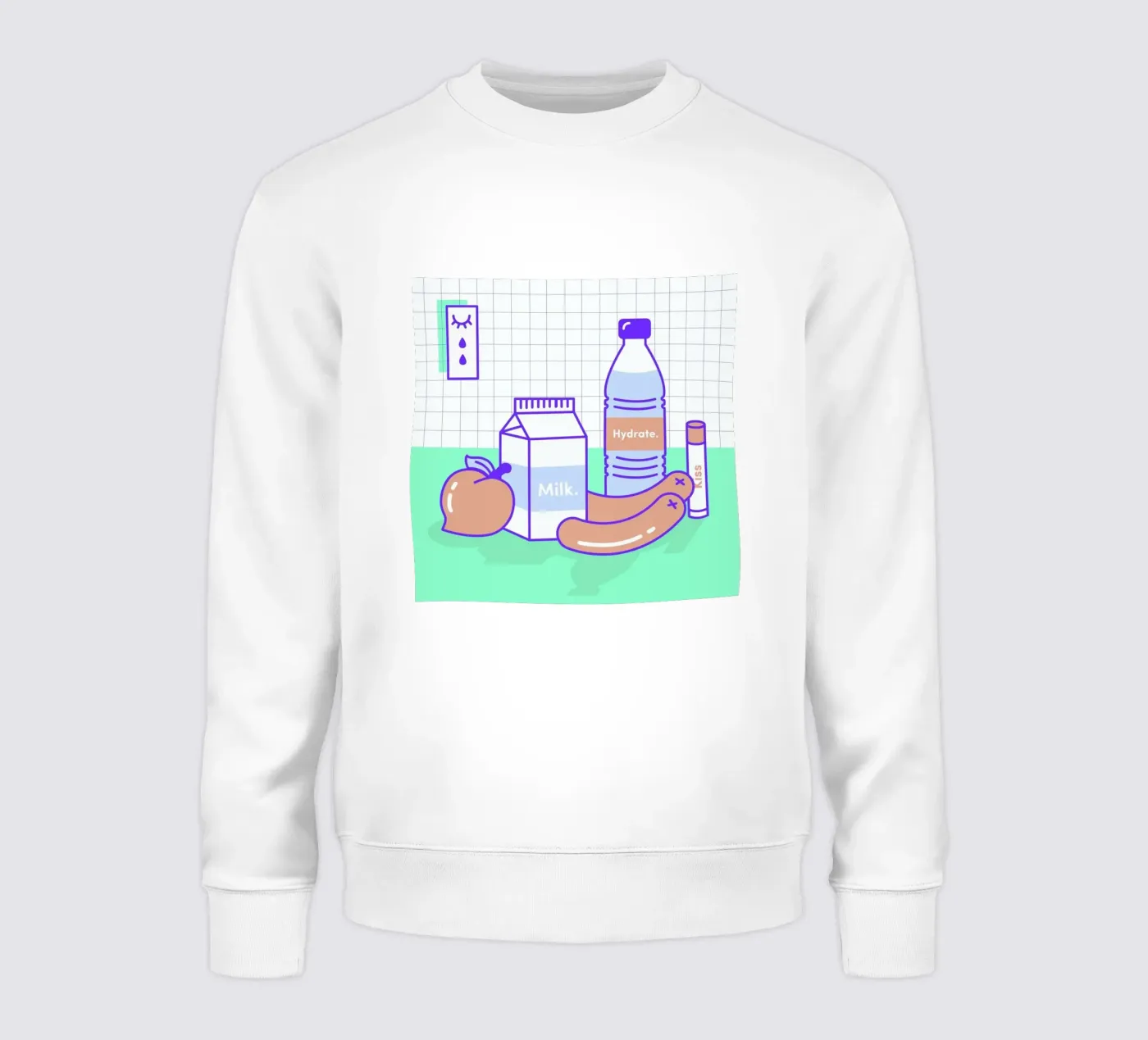 Peachy Objects sweatshirt van Rachel Peck