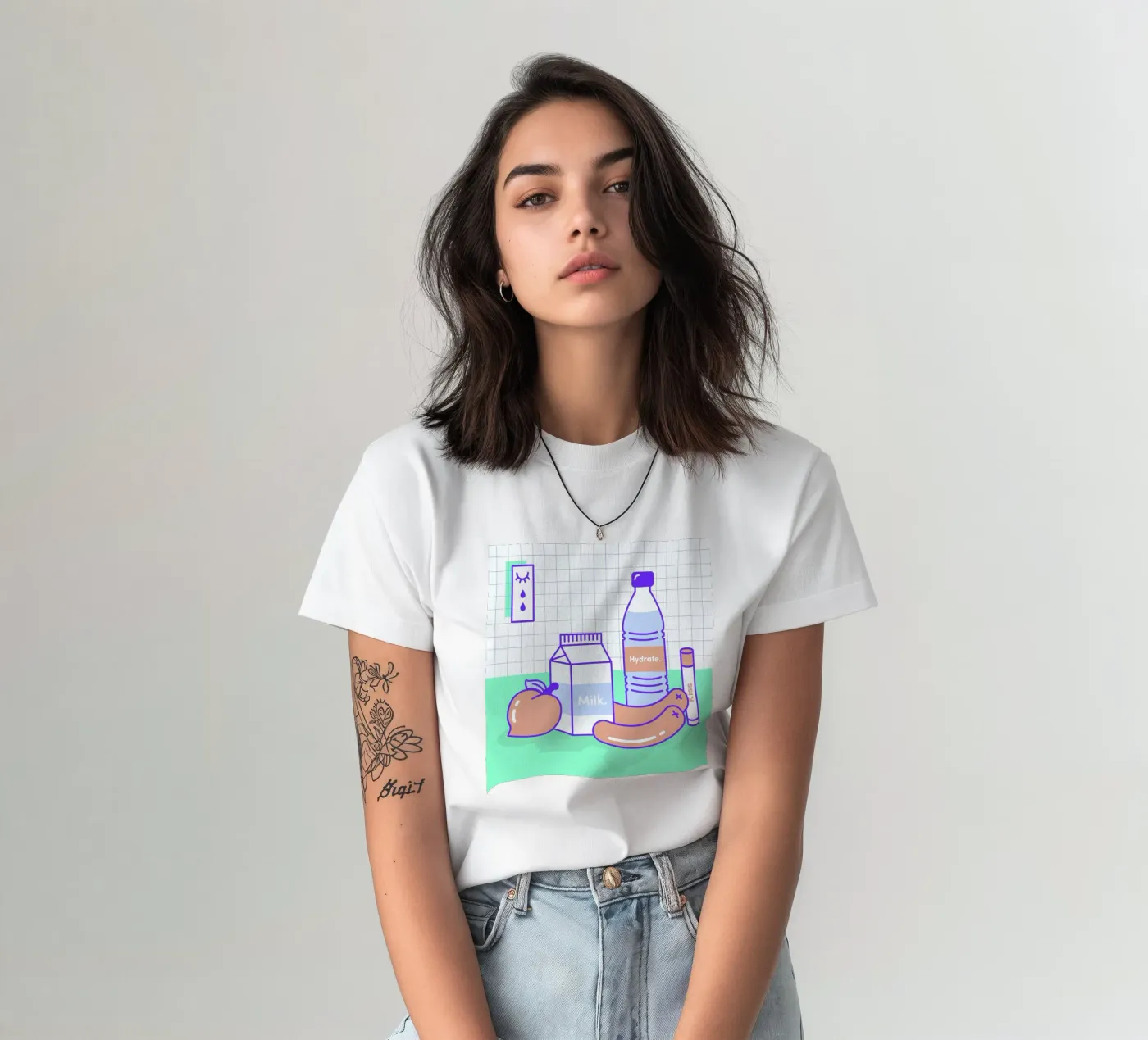 Peachy Objects t-shirt da Rachel Peck