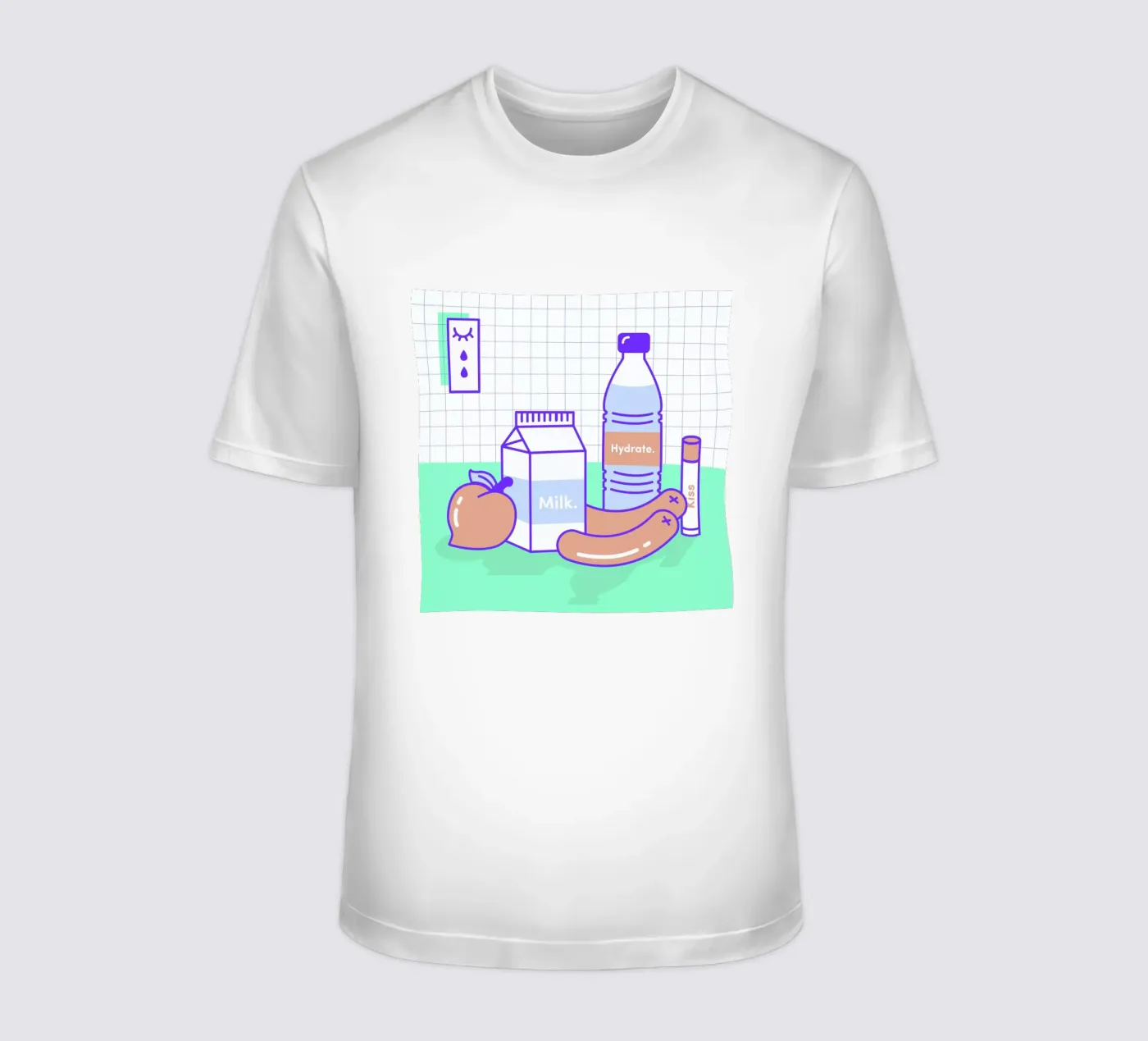 Peachy Objects t-shirt da Rachel Peck