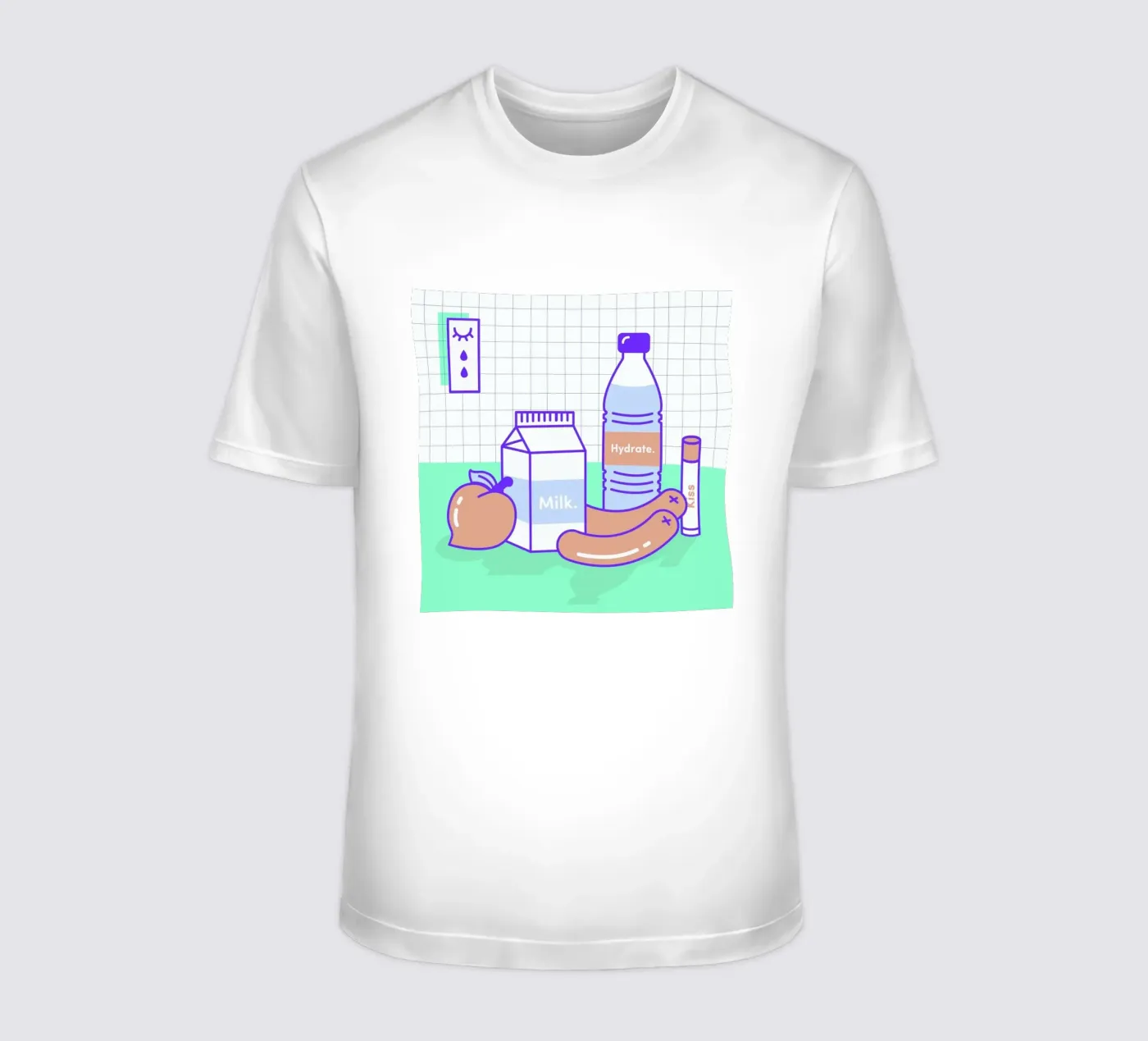 Peachy Objects t-shirt da Rachel Peck