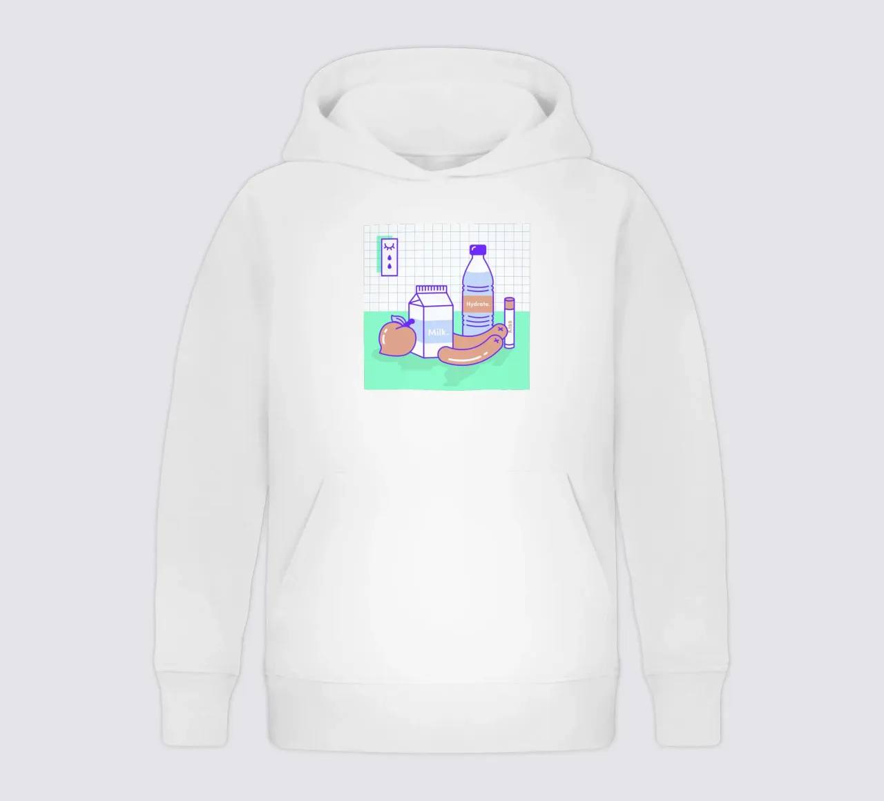 Peachy Objects felpa bambino con cappuccio da Rachel Peck