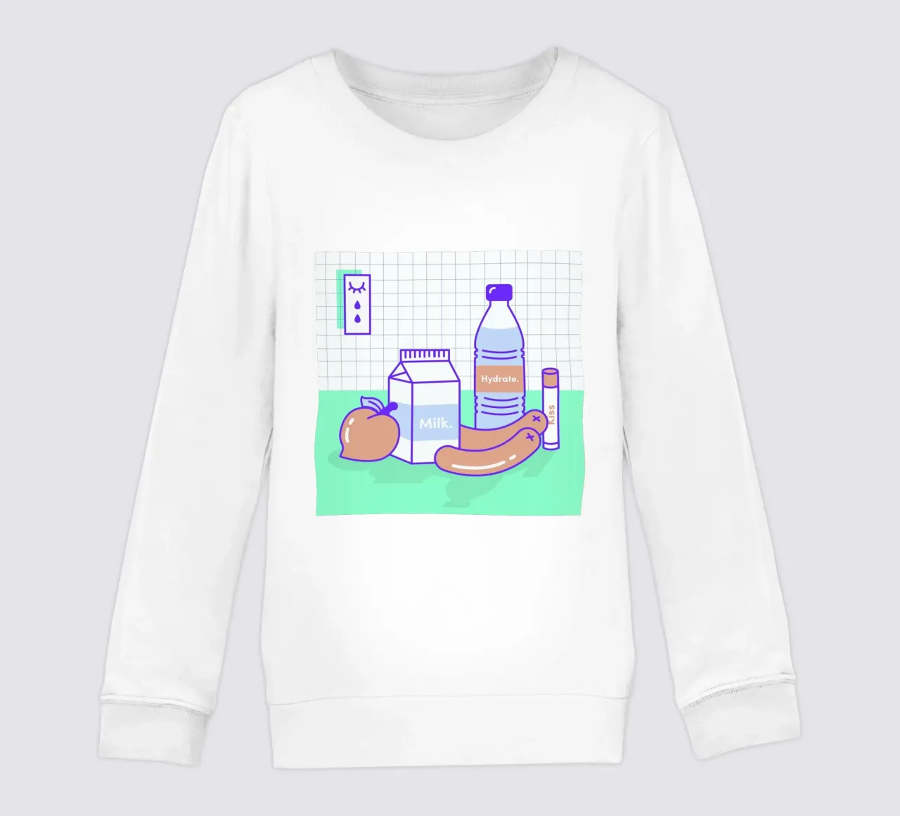 Peachy Objects Kinder Sweatshirt von Rachel Peck