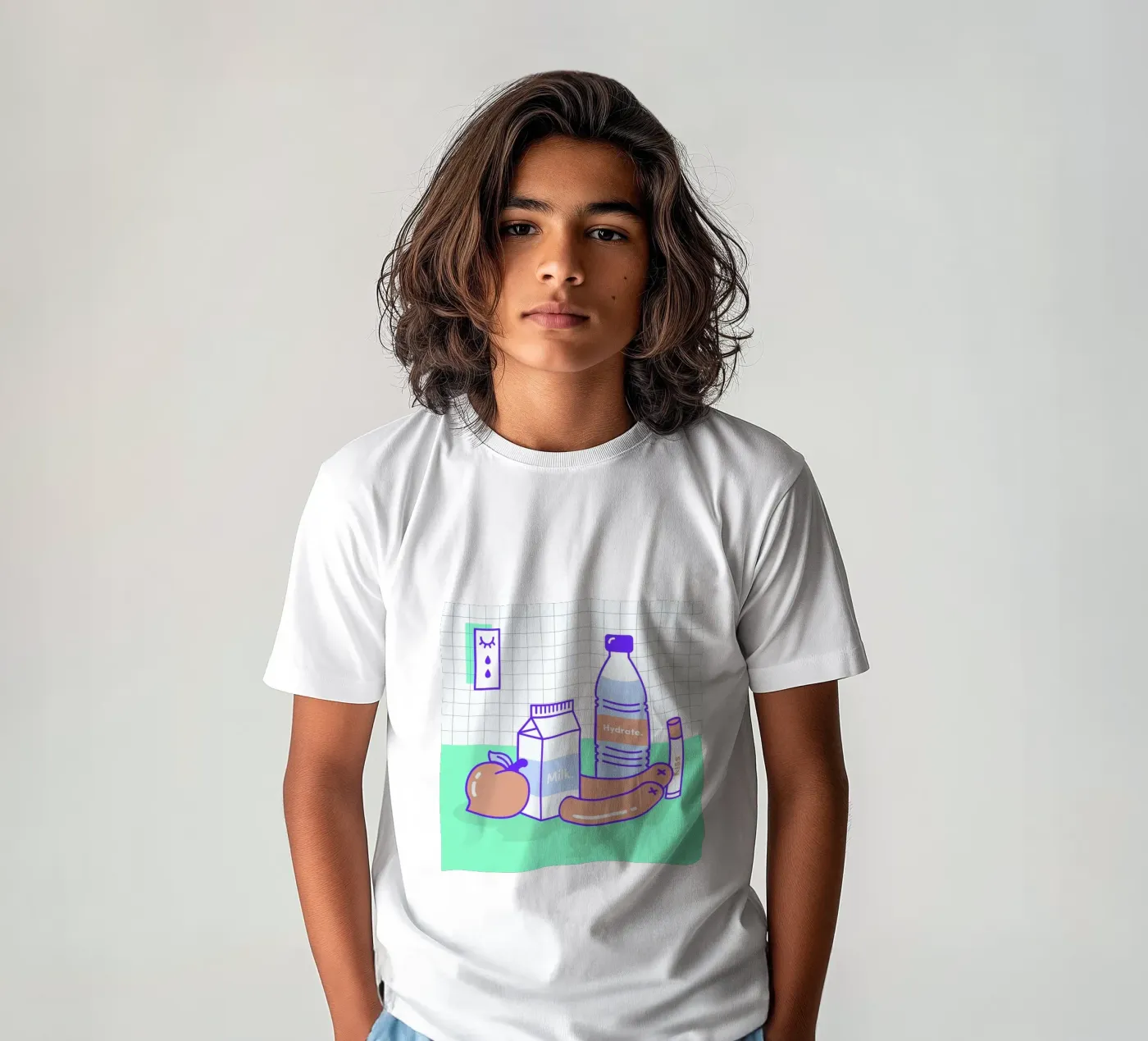 Peachy Objects t-shirt bambini da Rachel Peck