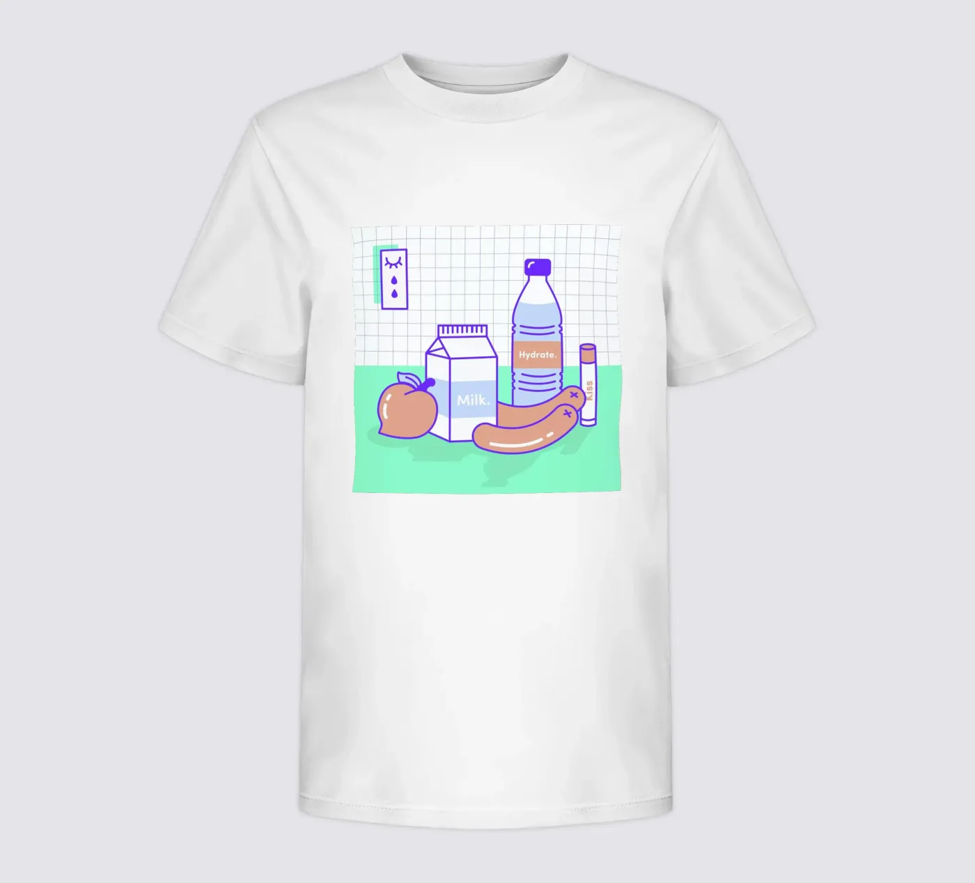 Peachy Objects Kinder T-Shirt von Rachel Peck